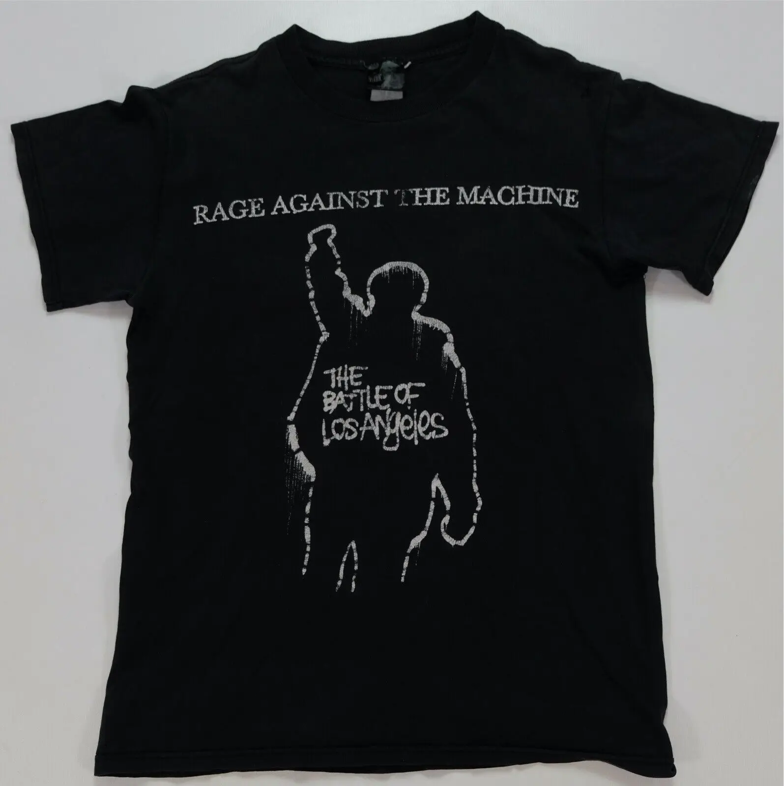 Rare Vtg Giant Rage Contro La Macchina Battle Of Los Angeles T Shirt 2000S Sz S