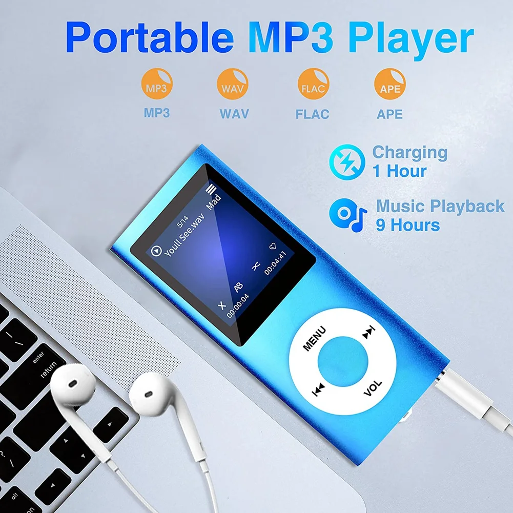  5.0 MP3 ÷̾, 32GB TF ī  ÷̾ FM ̾ ޴ HiFi  ÷̾ (Ķ)