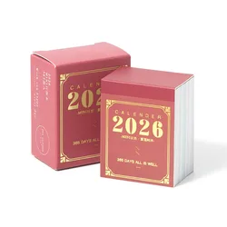 Enhanced 2026 Yearly Planner with Memo Notes (C)