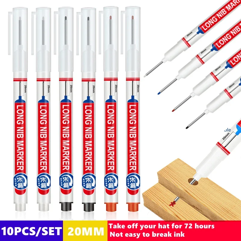 10 Leere Lackstifte 3mm - Nachfüllbar Für Künstler & Bastler