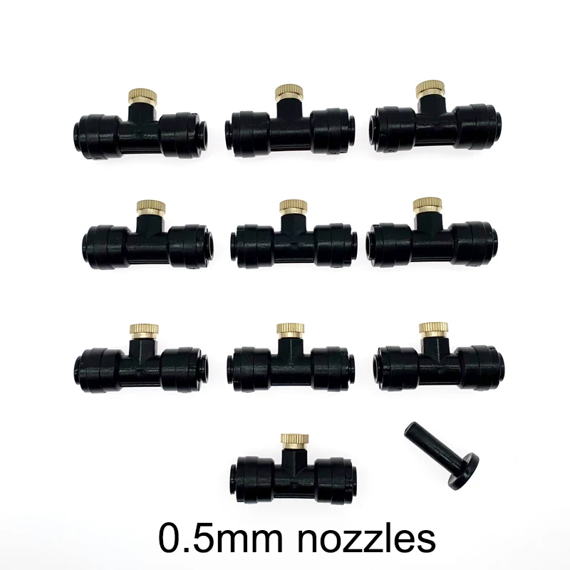 10pcs 0.5mm black