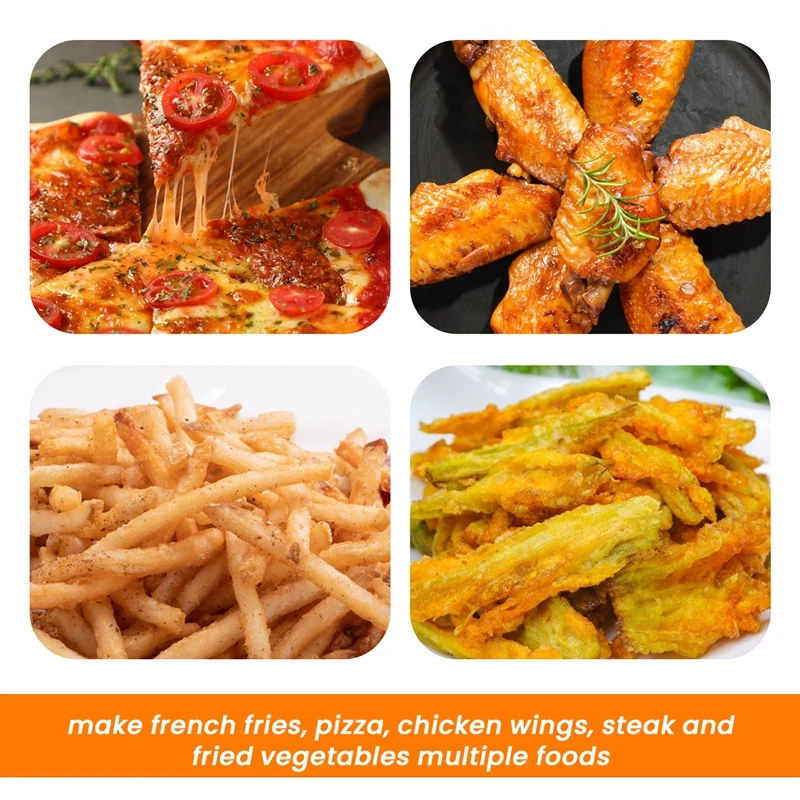 Air Fryer Accessories Partition Plate Frying Plate Steaming Grill Rack Baking Tray