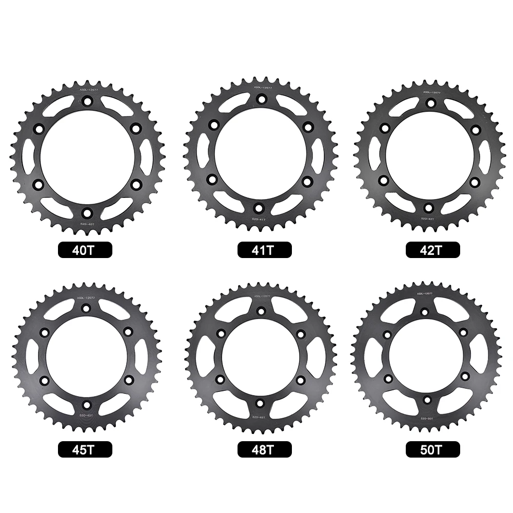 

520 40T 41T 42T 45T 48T 50T Rear Sprocket Gear Wheel Cam For KTM SX Motocross 380 SX380 XC-W400 XCW400 XCW XC-W 400 450 300 EXC