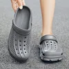 Pallene Fashion Clogs For Men EVA Light Hole Garden Shoes Outdoor Male Beach Sandals Home Bathroom Shoe Unisex Casual Slides 3