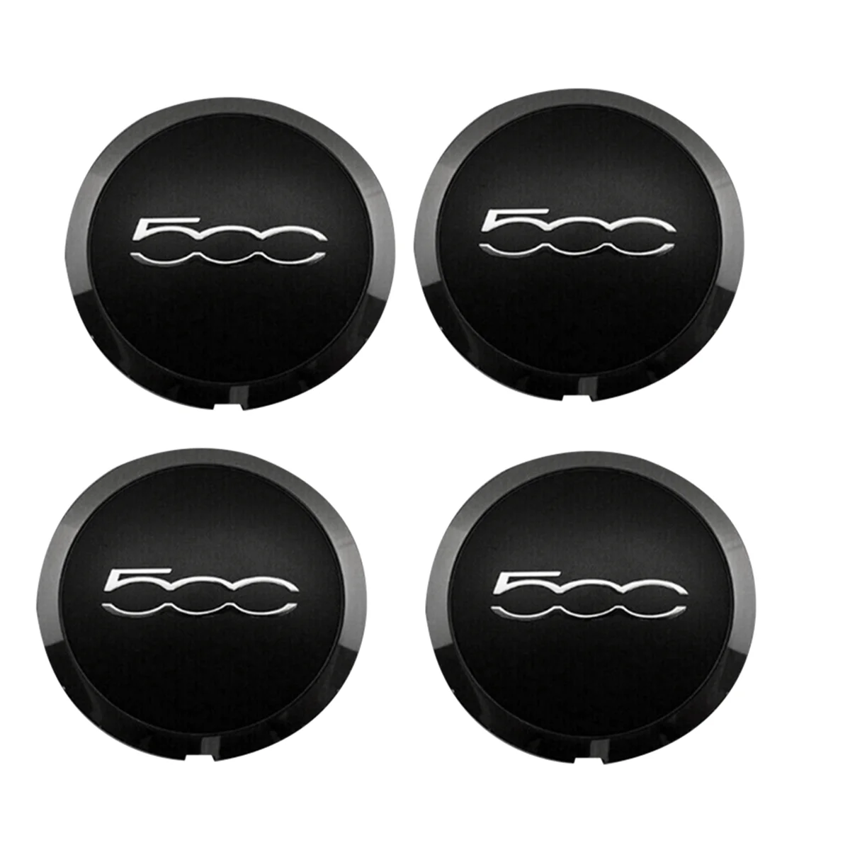 

4Pcs 133mm Hubcap for Fiat 500 Wheels Centre Hub Caps 68078419AC 68078421AC Dust Cover 51884863