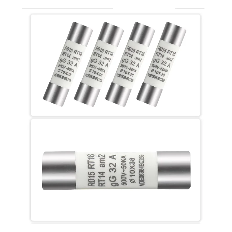 2~32A  RT18-32 20PCS/BOX RO15 RT14 Ceramic fuse 10*38mm 2A 3A 4A 5A 6A 8A 10A 16A 20A 25A 32A 500V RO-15 10x38mm