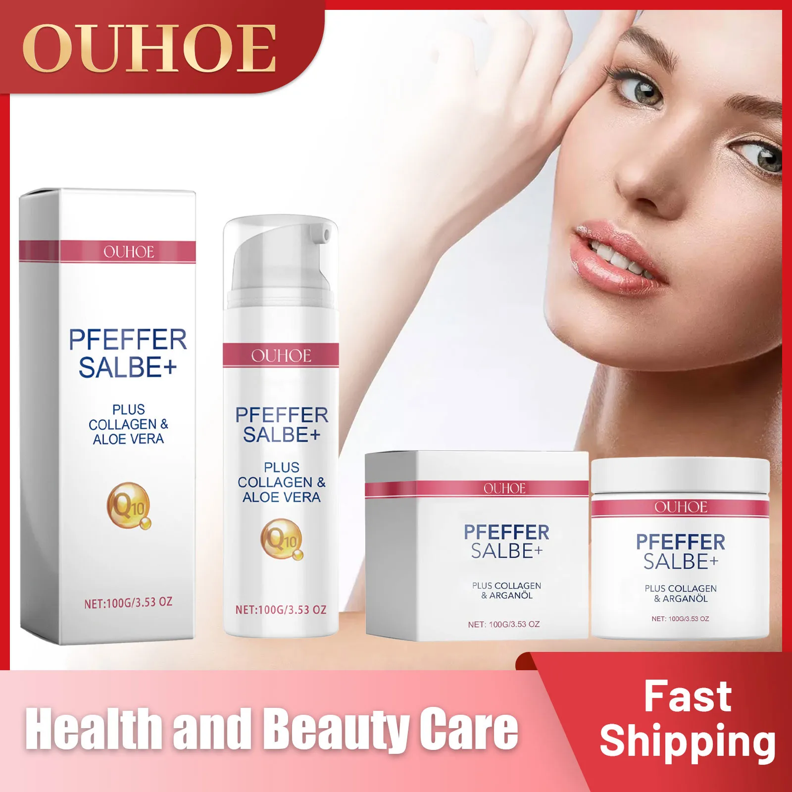 

Collagen Face Cream Forehead Fine Lines Repair Lifting Firming Moisturizing Nourish Tightening Smooth Brighten Facial Skin Care