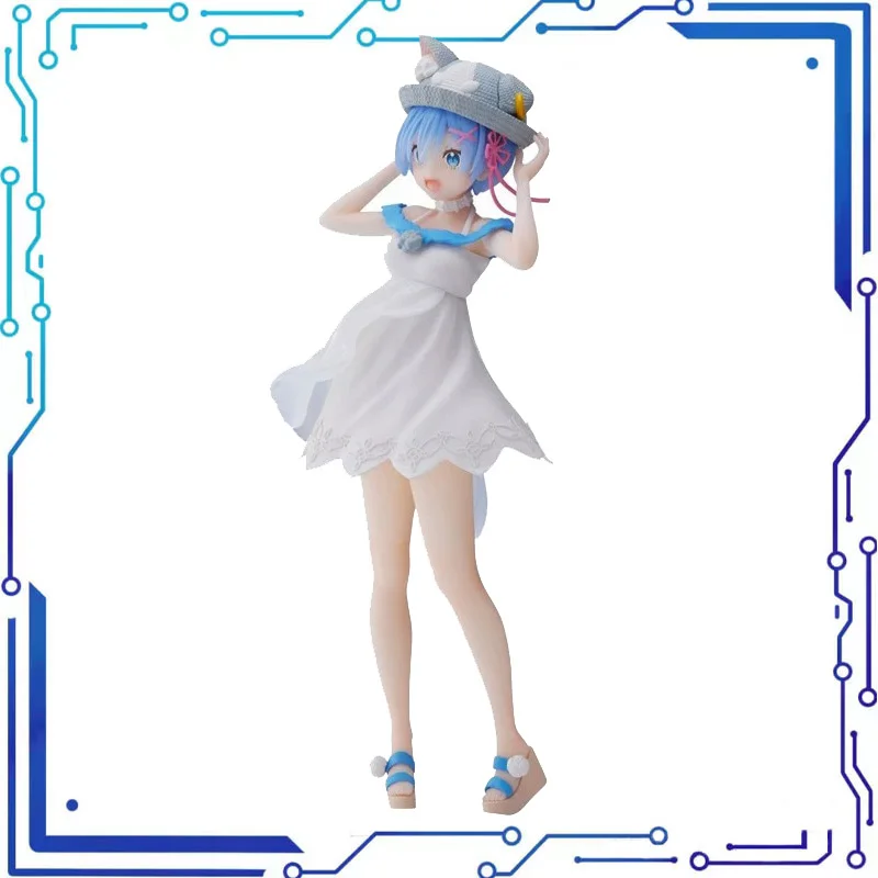 

SEGA Re:Life in A Different World From Zero Rem Anime Surroundings Action Toy Figures Finished Product Model Christmas Gifts