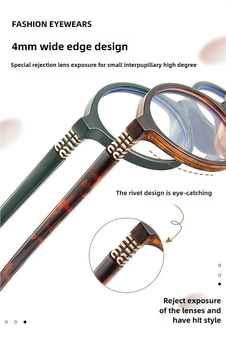 Oval Reading Glasses - Classic Oval Frames With Photochromic Lenses For Women Small Frames