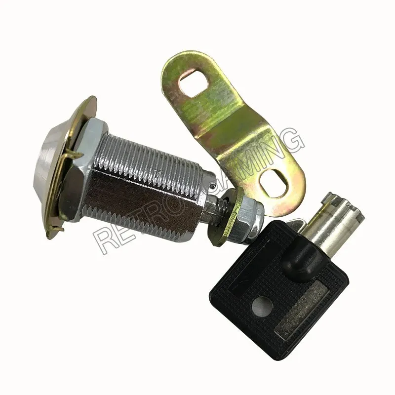 아케이드 핀볼 게임 기계용 23mm / 28mm / 32mm 캠 잠금 장치, 스톨 머신, 캐비닛, 서랍, 코인 도어, 1 개입