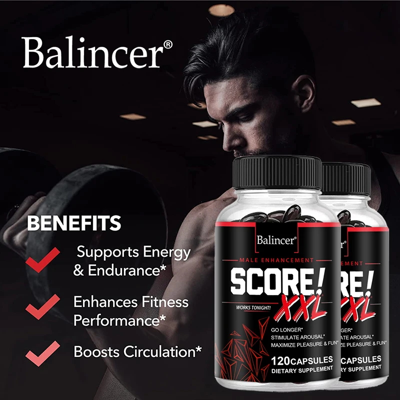 Balincer Score XXL Nitric Oxide Supplement L Citrulline Maca and Tribulus Build Muscle Increase Endurance
