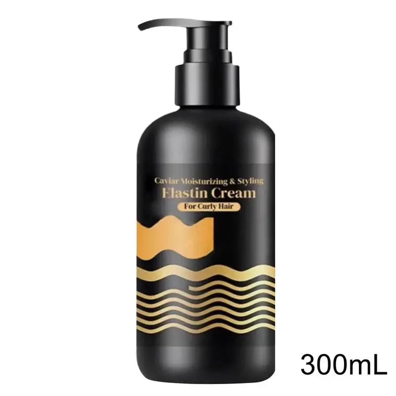 Defining Curl Cream 300ml Caviar Moisturizing Curly Hair Styling Cream Enhances Waves and Curls Curly Hair Care Products