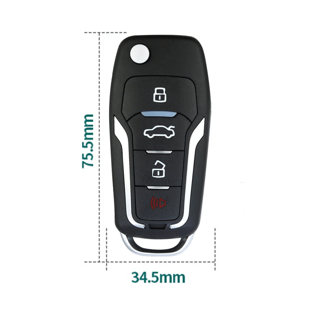Copy Remote Control 433.92 MHz Gate Opener Remote Universal Duplicator Key High Sensitivity for Car Home Garage Door Gate