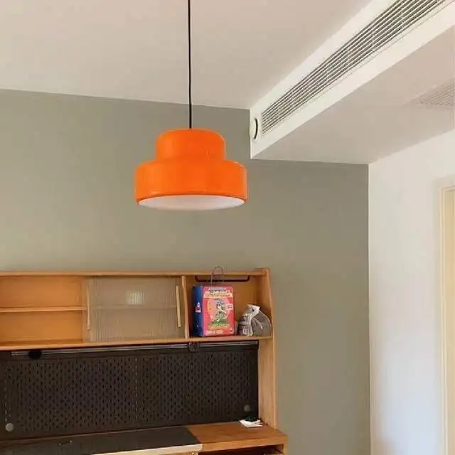 

Medieval Coffee Shop Lamp E27 Retro Orange Chandelier Restaurant Lamp Nordic Dining Table Lamp