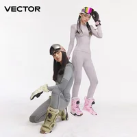 VECTOR Men Women Ski Thermal Underwear Sets Quick Dry Functional Compression Tracksuit Tight Snowboarding Tops and Pants Adult - Image 5
