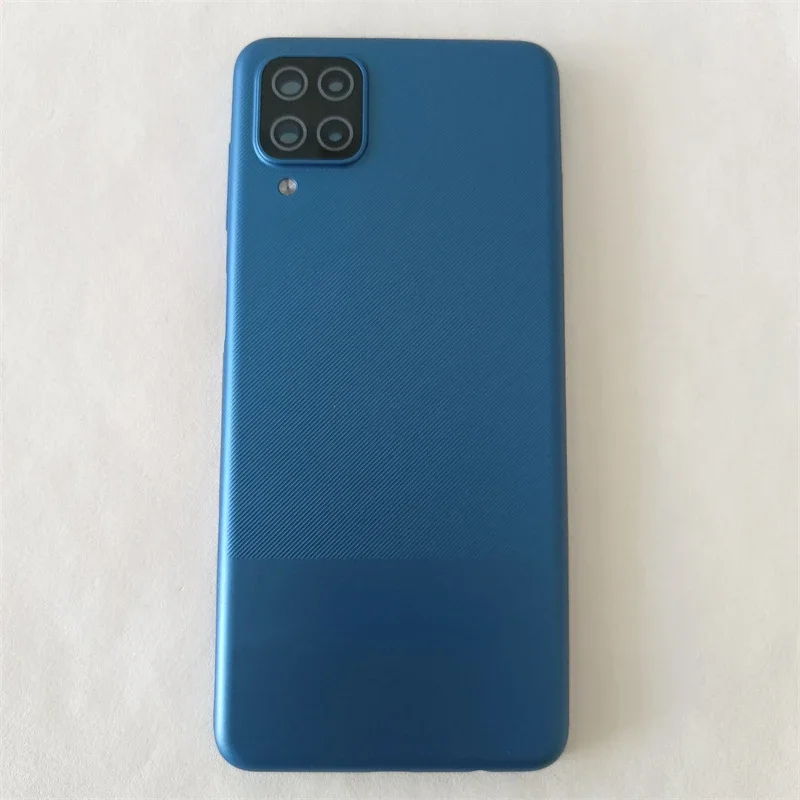 Back Battery Cover Rear Housing Cover With Side Button Replacement Parts For Samsung Galaxy A12 A125 A125F SM-A125F samsung phone case,phone back cover,glass battery cover,glass phone back cover,phone button replacement,samsung phone button replacement