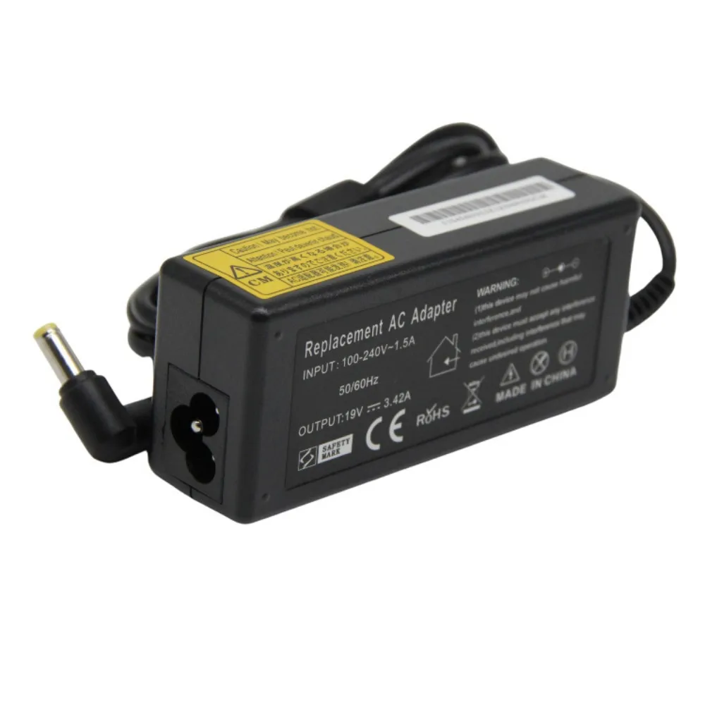 19V3.42A 65W 5.5*1.7mm AC Laptop Charger Power Supply for ACER Acer Power Supply Adapter