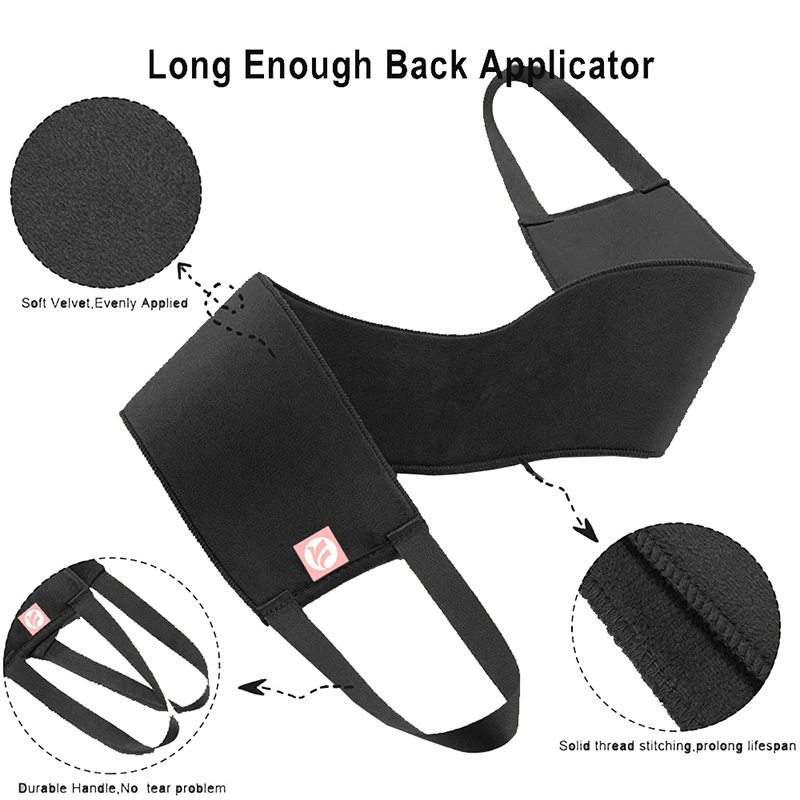 Self Tanning Mitt Reusable Body Face Bath Cleaning Tools Back Tan Applicator Exfoliating Tan Removal Mitt Strip