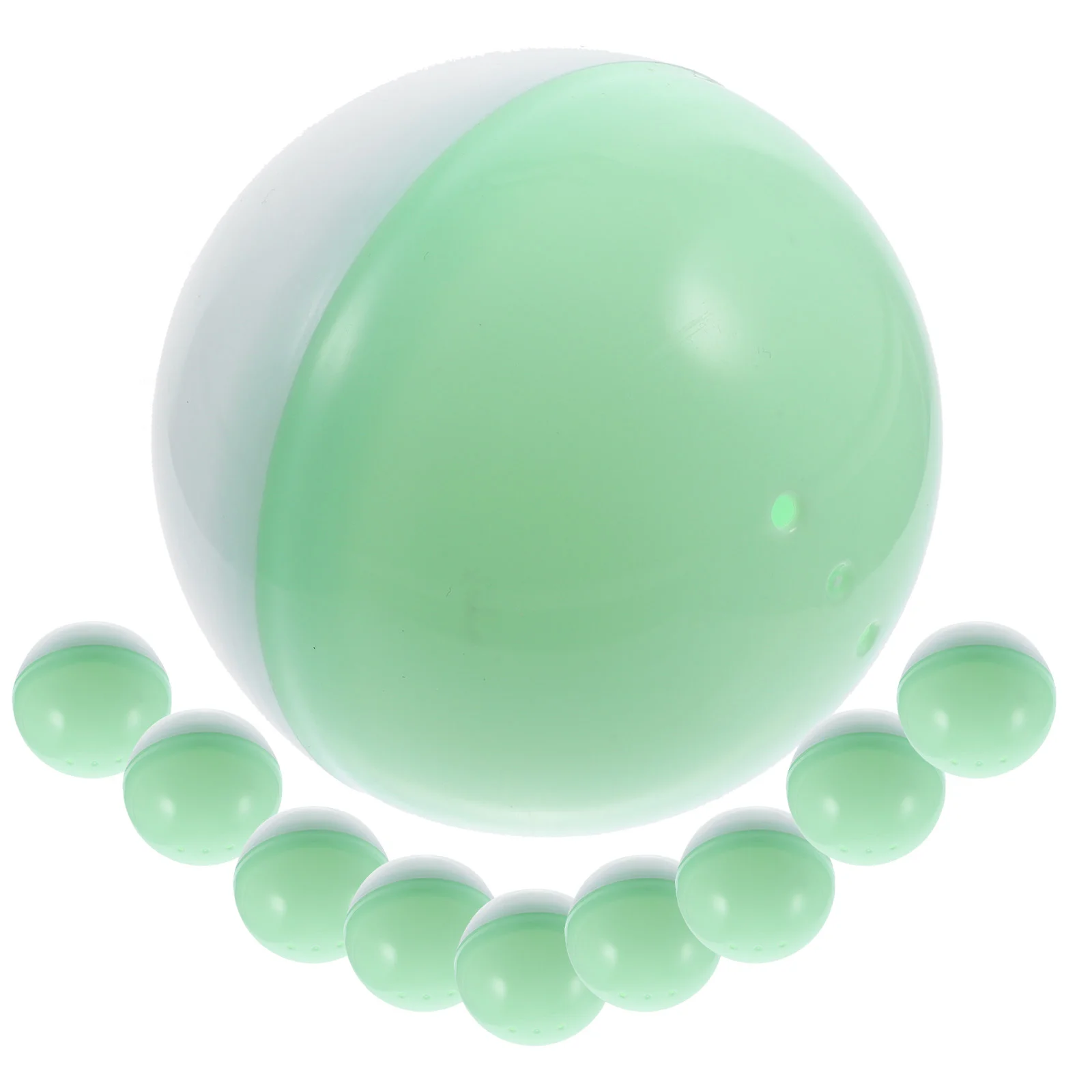 10 Pcs Gashapon Storage Box Dinosaur Egg Toys Gum Ball Machine Capsule Di Palline Riempibili