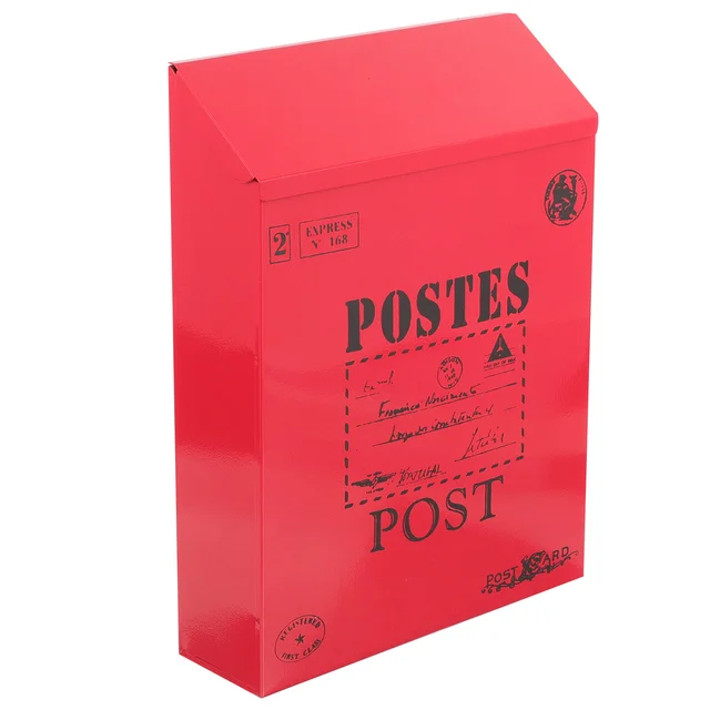 Ón Postafiók Falra Szerelt Levél Csepp Zárat Reteszelő Iroda Panasza Vasoszlop - Image 2