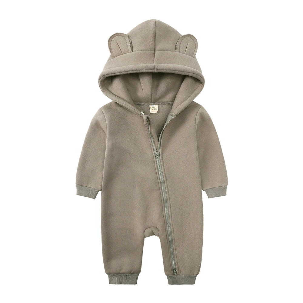 2025 Baby Boy Winter Clothes Newborn Girl Jumpsuit For Infant 0-24 Months Bear Stuff Kids Overalls Cotton Boys Romper Outfit 3