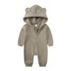 2025 Baby Boy Winter Clothes Newborn Girl Jumpsuit For Infant 0-24 Months Bear Stuff Kids Overalls Cotton Boys Romper Outfit 3