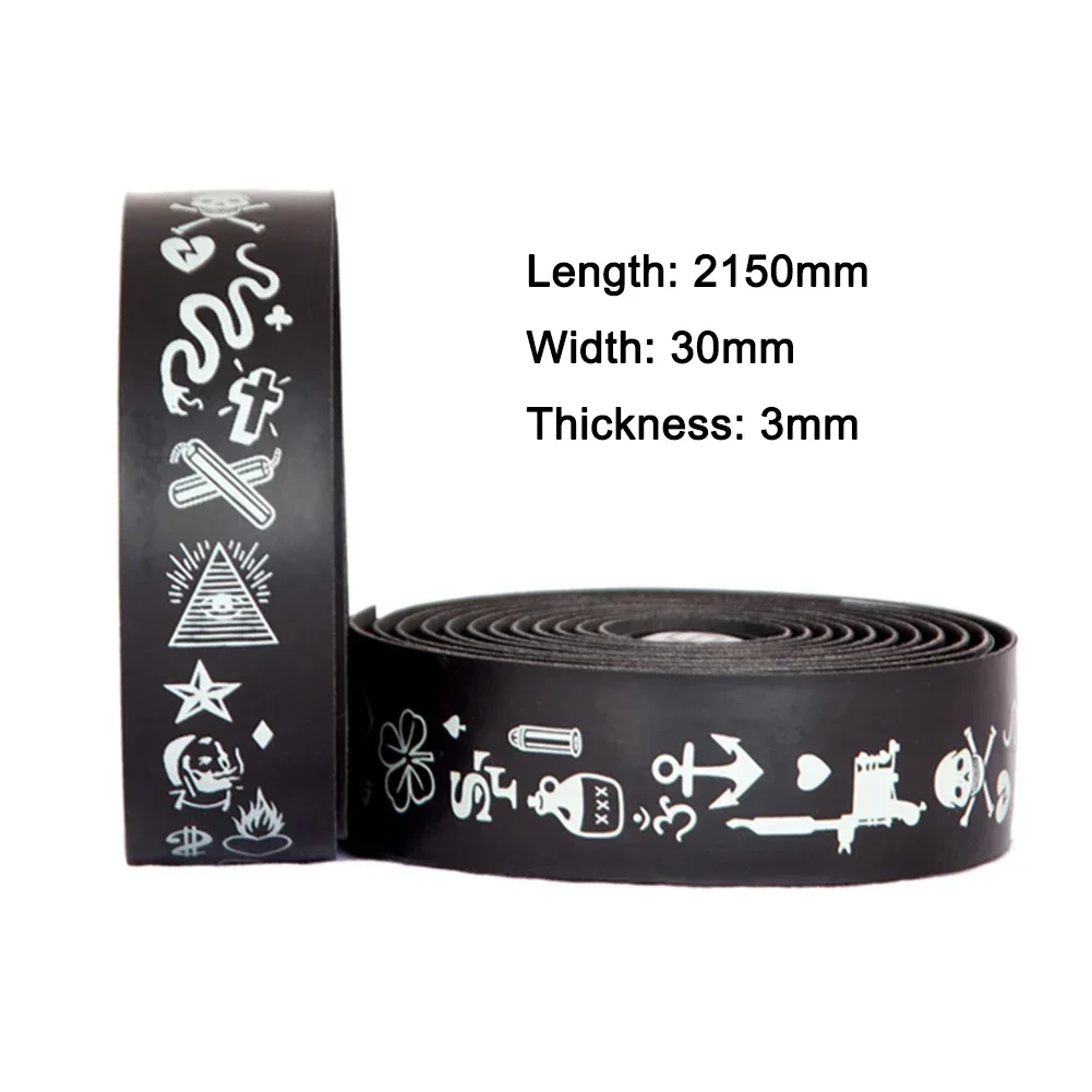 Anti-Slip Road Bike Handlebar Tapes Glow-in-The-Dark MTB Bicycle Handle Bar Tape Soft Shock-Absorbing Cycling Straps 1 Pair
