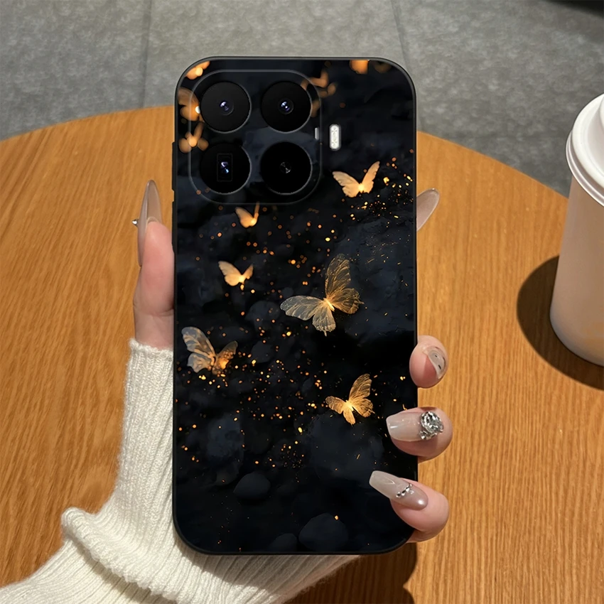 Abstract Art Print Matte Silicone Scratch-Resistant Phone Case - Lightweight Coque