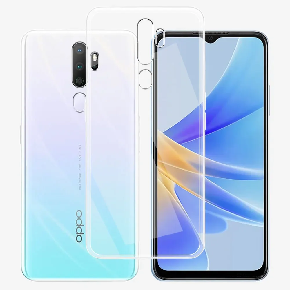 Clear Silicone Soft TPU Phone Case Cover - Transparent Coque