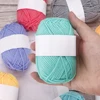 25(50)pcs/bag 4 Ply Milk Cotton Yarn For Hand Knitting Crocheting Scarves,Sweaters,Shawls,Blankets,Pet Toys,Various Handmade DIY 3