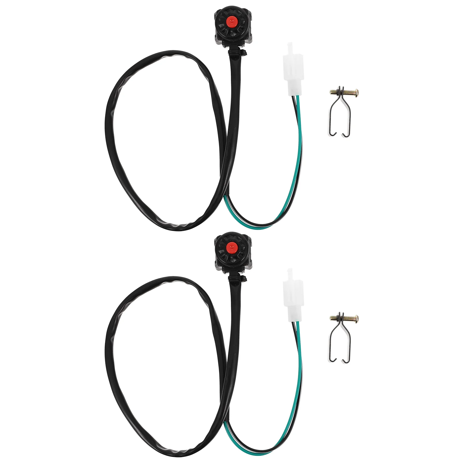 

2pcs Motorcycle Kill Stop Push Button Horn Starter for Dirt Bike ATV