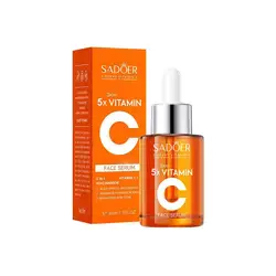 Radiant Glow Vitamin C Skincare Set - Moisturizing, Brightening & Firming Essence & Cream - Serum