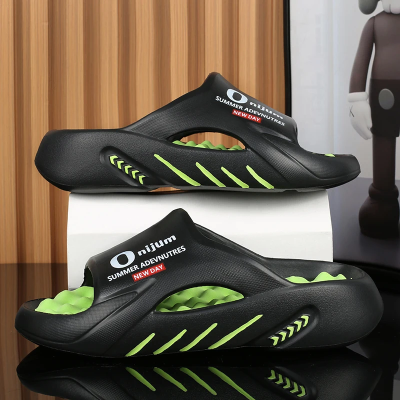 Slippers Sandals Men Women Summer 2025 EVA Soft-sole Unisex Indoor Outdoor Walking Beach Shoes Boys Girls