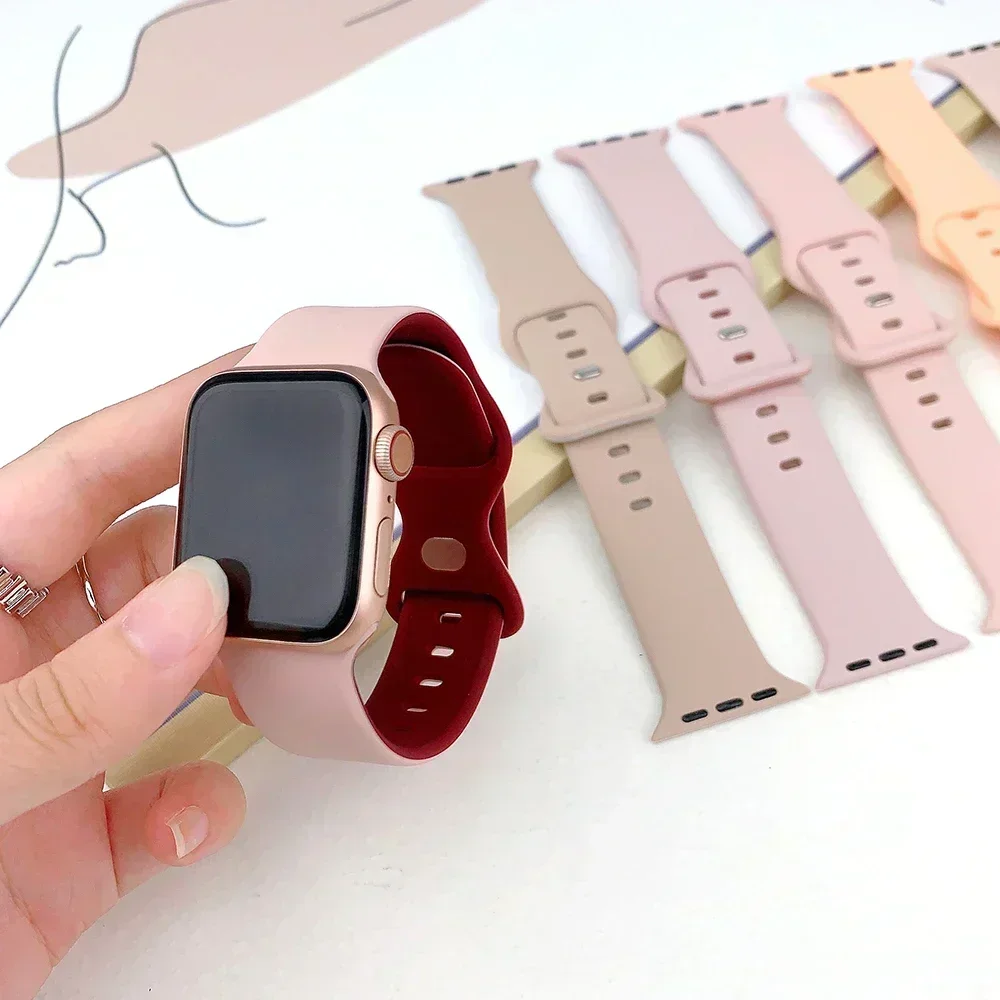 Premium Silicone Strap for Smartwatch - Durable and Stylish Bracelet Accessory