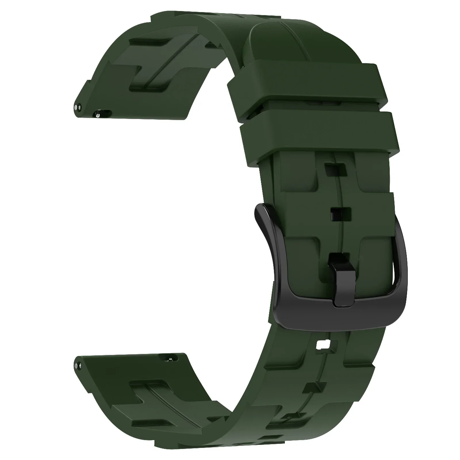 Sport Strap – Soft Silicone Bracelet, 20mm/22mm Wristband