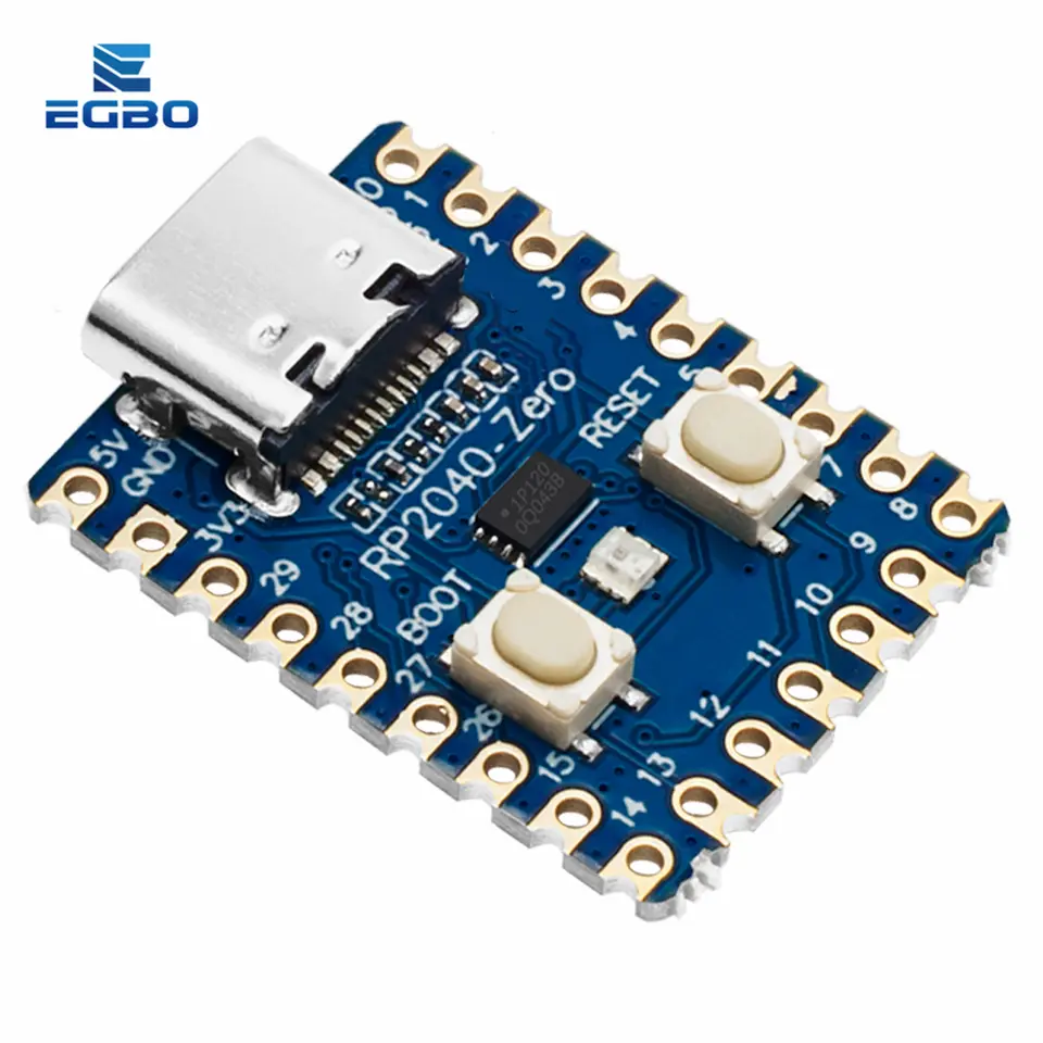 1~3PCS RP2040-Zero For Raspberry Pi Microcontroller PICO Development Board Module with Dual-Core Cortex M0+ Processor 2MB Flash image 3
