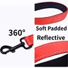 Dog Leash 25cm Dogs Leashes Reflective Short Leash for Medium Large Dog Walking Soft Padded Handle Dogs Leashes Short Pet Chain 5