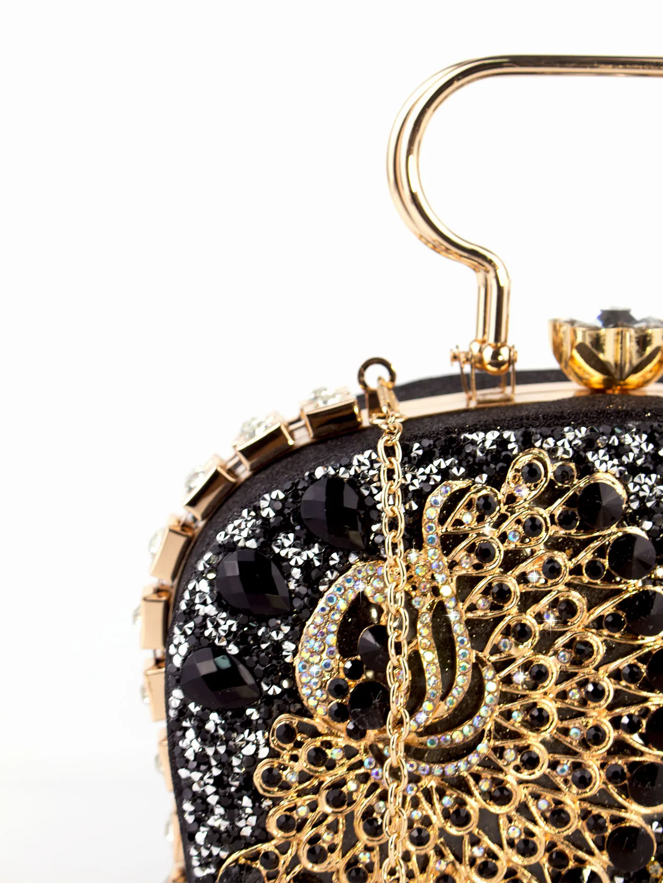 Shiny,Elegant,Exquisite Mini Sequin Decor Chain Square Bag Dinner Bag,Evening Bag For Party Girl,Woman,For Female