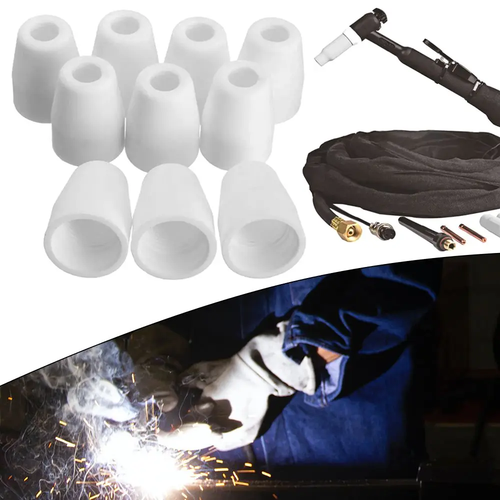 

Extended Electrode Soldering Tool Protection Nozzle Porcelain Mouth PT-31 CUT40 LGK40 Plasma Welding Torch Assembly Kit