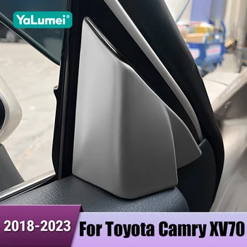 ABS Inner Window Triangle A Pillar Cover Trim for Toyota Camry XV70 2018–2023 Interior Accessories