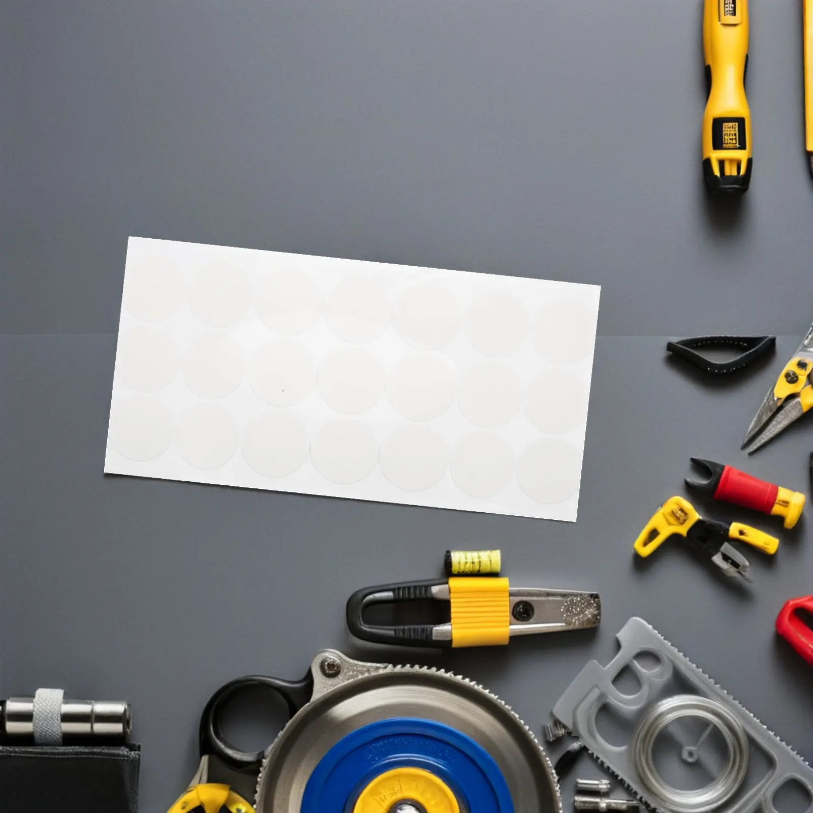 200Pcs 라운드 접착 테이프 5Cm 1.97 인치 대시 캠 장착 스티커 헤비 듀티 양면 패드 내열성 미끄럼 방지 자동차