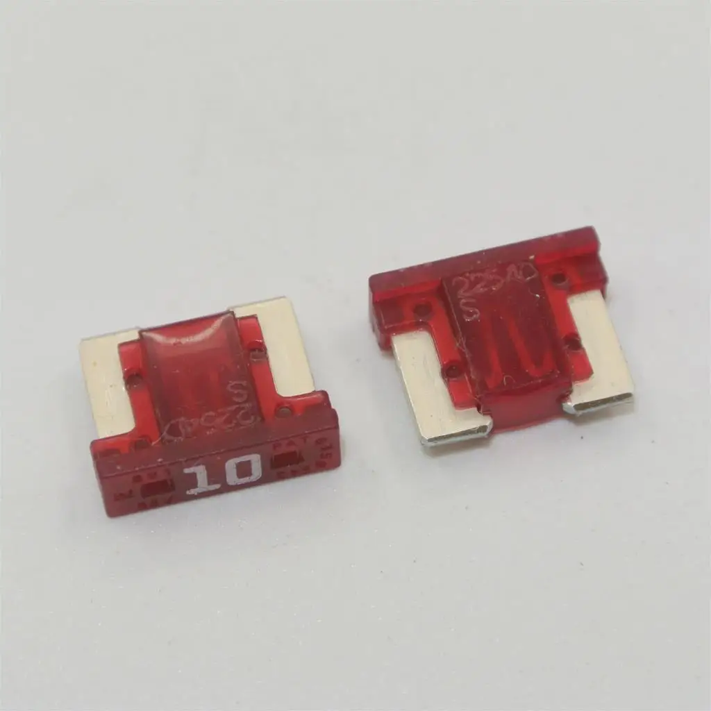 50pcs 2A 3A 5A 7.4A 10A 15A 20A 25A 30A fuses Micro Short Low profile Mini blade 15A amp APS/ATT fuse for Honda Toyota Lexus car fuses kit