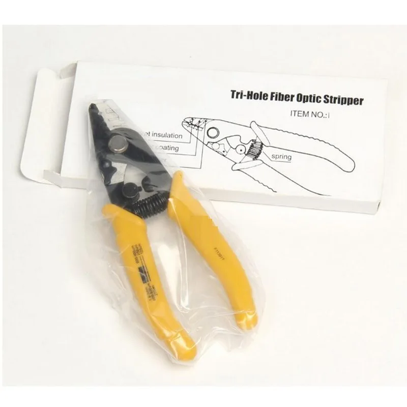 

5PCS Fiber Optic FIS Stripper for For stripping 125um 250um coating Cable Tool FTTH