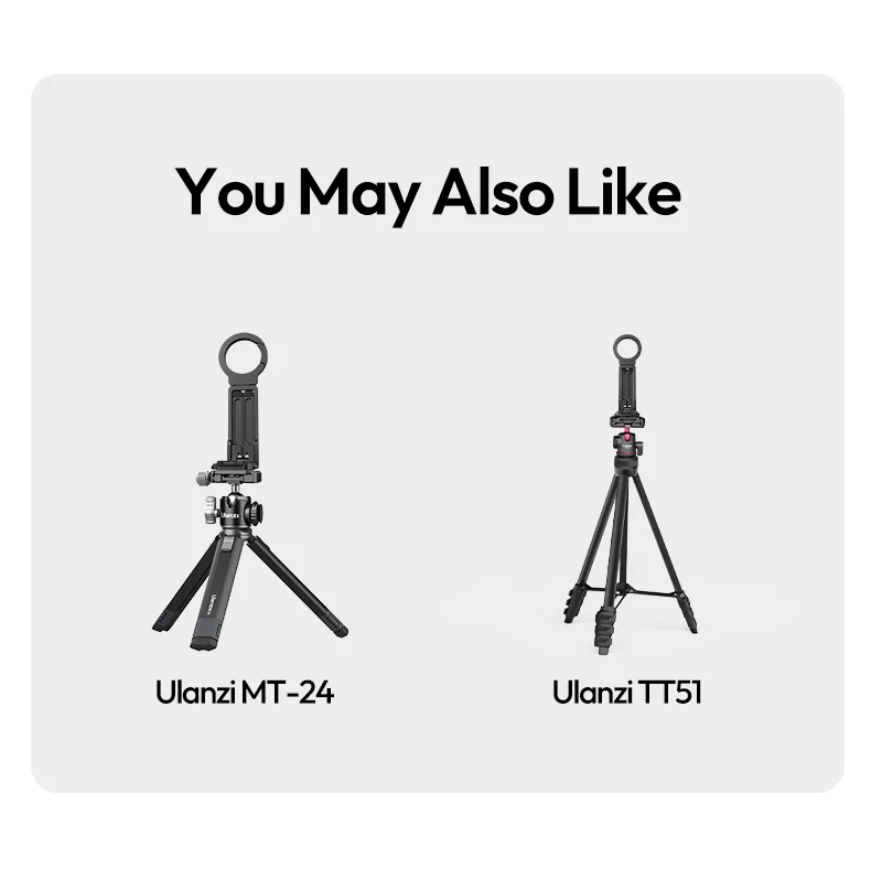 MA38 MagLock Phone Holder Stand Foldable Tripod Phone Mount with Arca-Swiss Magn