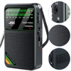 Emergency Pocket Radio FM AM SW Radio Built-in Speaker Transistor Radio Radio Player for Indoor Outdoor Walk Jogging Gym Camping 1