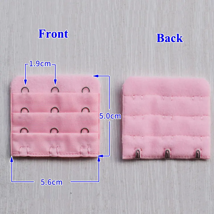 3-Row 3-Hook Bra Extender For Bras bra extender