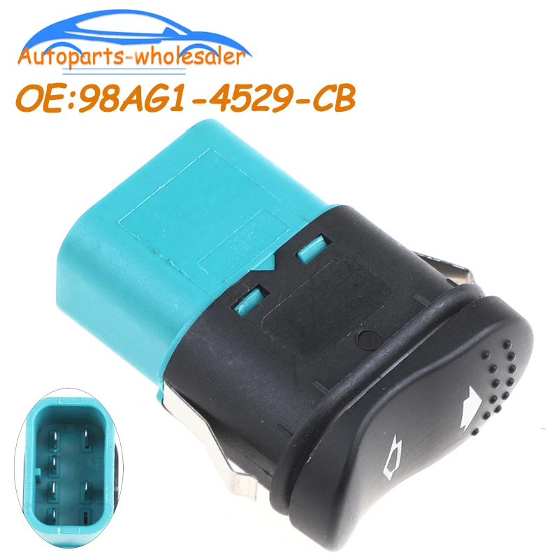 Master Power Window Switch Button Fitment Ford Focus 1 MK1 1998-2004