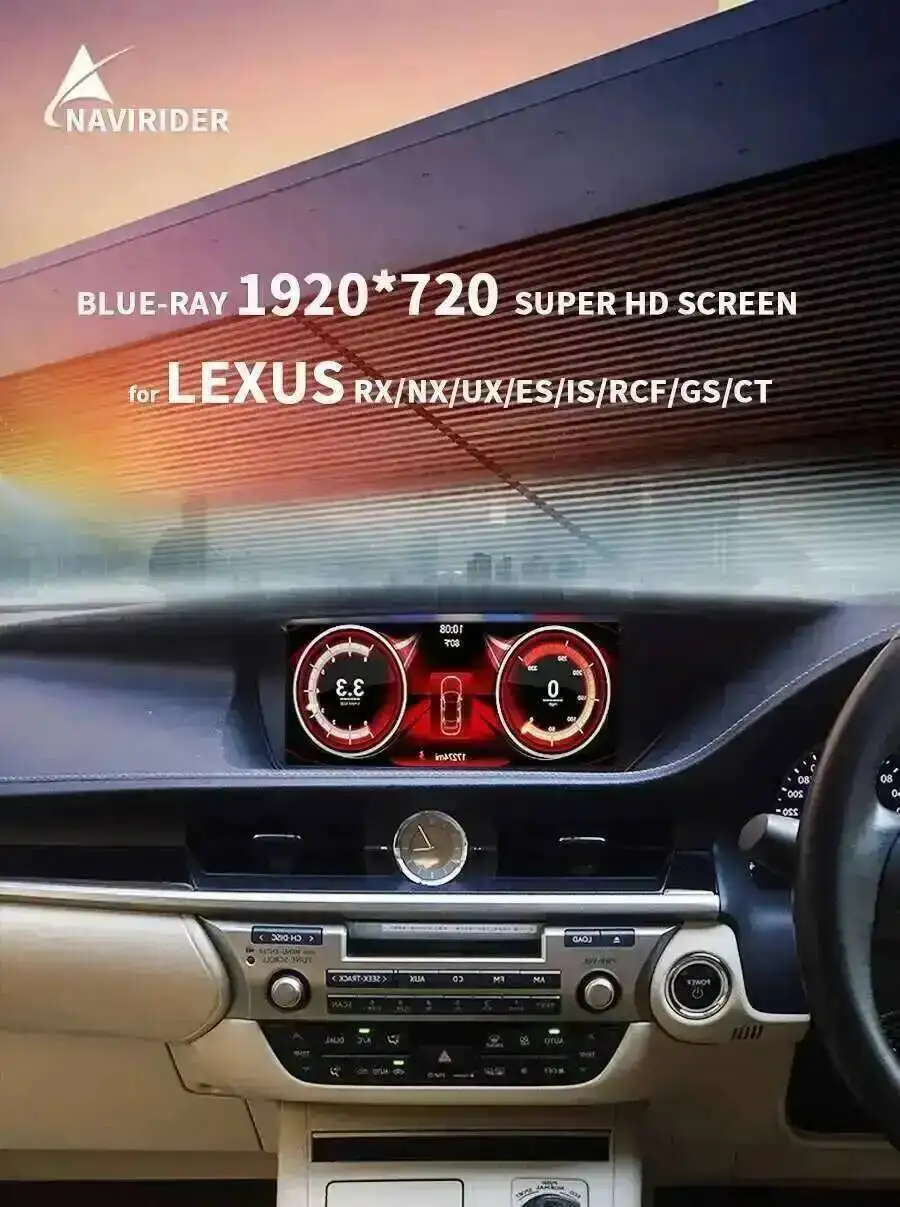 CarPlay Car Autoradio For Lexus ES350 ES400 ES250 ES300h 2013-2017 GPS Multimedi