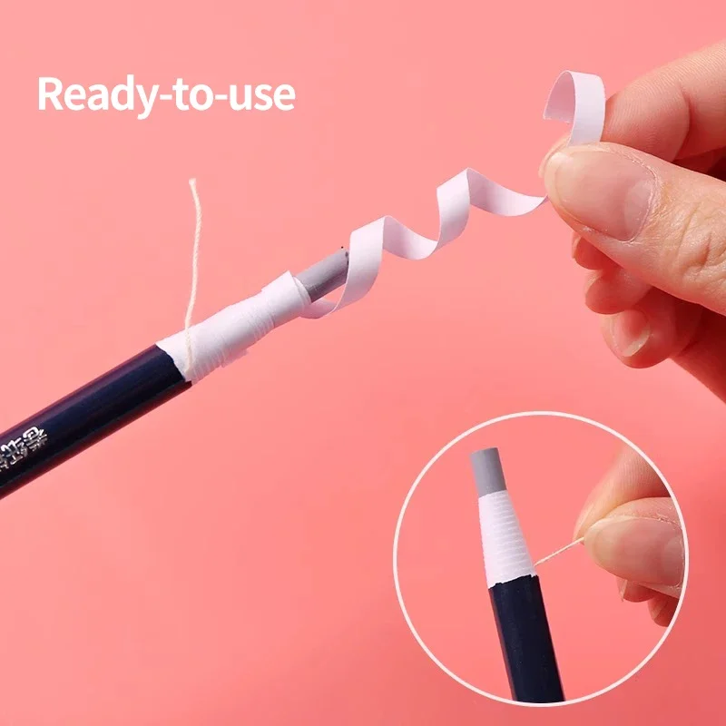 Paper-wrapped Roll Paper Rubber Pen Eraser Pencils High-Gloss Rubbers Set Painting Drawing Art Supplies Sketch Stationery 2