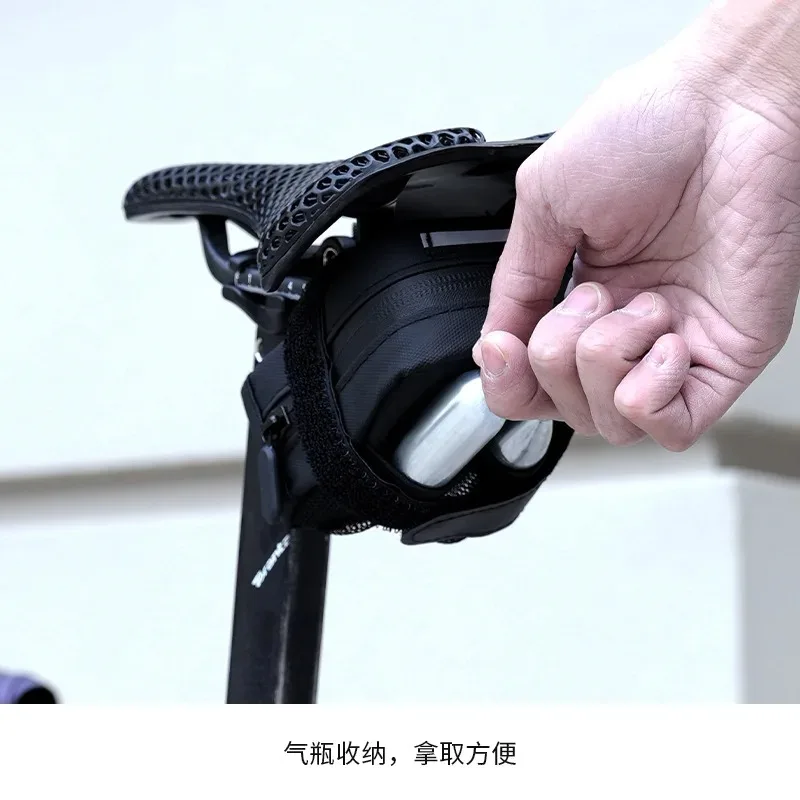 자전거 테일 백 라이딩 새들 백 MTB 로드 바이크 메쉬 백 방수 대용량 라이딩 장비 액세서리